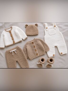 Custom Handmade Crochet Baby Clothes | Made in Mexico 🇲🇽